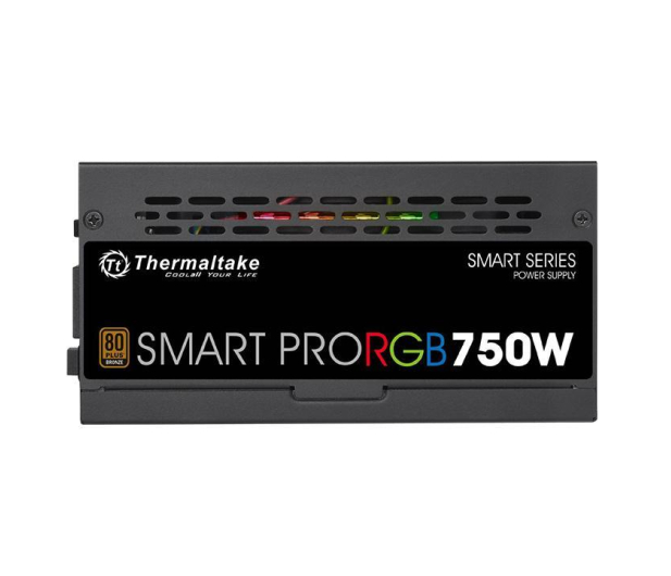 THERMALTAKE Smart Pro RGB 750W Modular (80+ Bronze, 4xPEG, 140mm, Single Rail) PS-SPR-0750FPCBEU-R - 404267 - zdjęcie 5